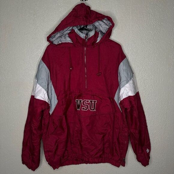 Vintage WSU Cougars Insulated Hooded Jacket XL - Picture 2 of 7